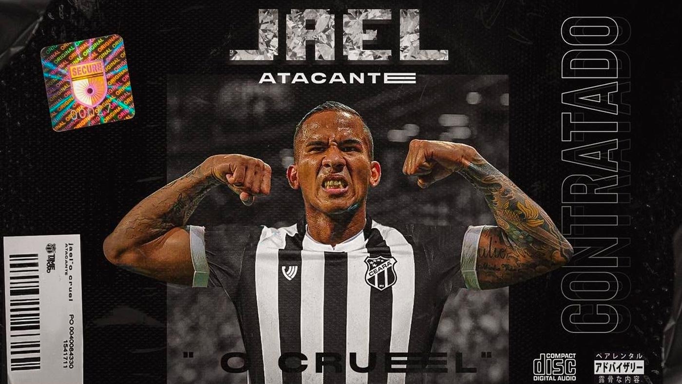 Jael &eacute; anunciado como primeiro refor&ccedil;o do Cear&aacute; para a temporada 2021