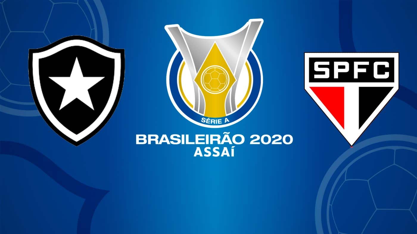 Botafogo x S&atilde;o Paulo; escala&ccedil;&otilde;es e onde assistir pelo Brasileir&atilde;o 2020