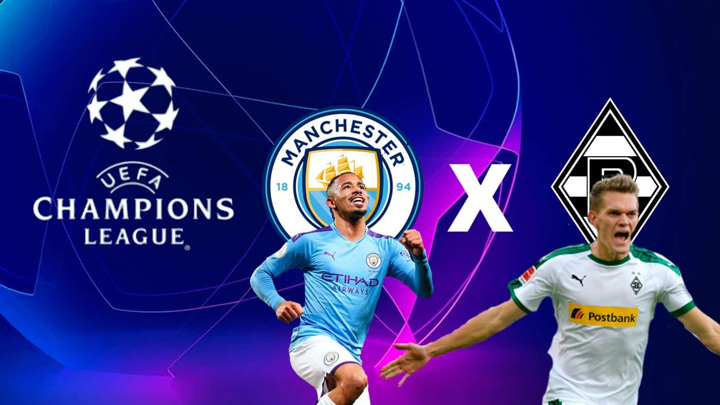 Manchester City x Borussia M&acute;Glabach: Palpite do jogo da UEFA Champions League (16/3)