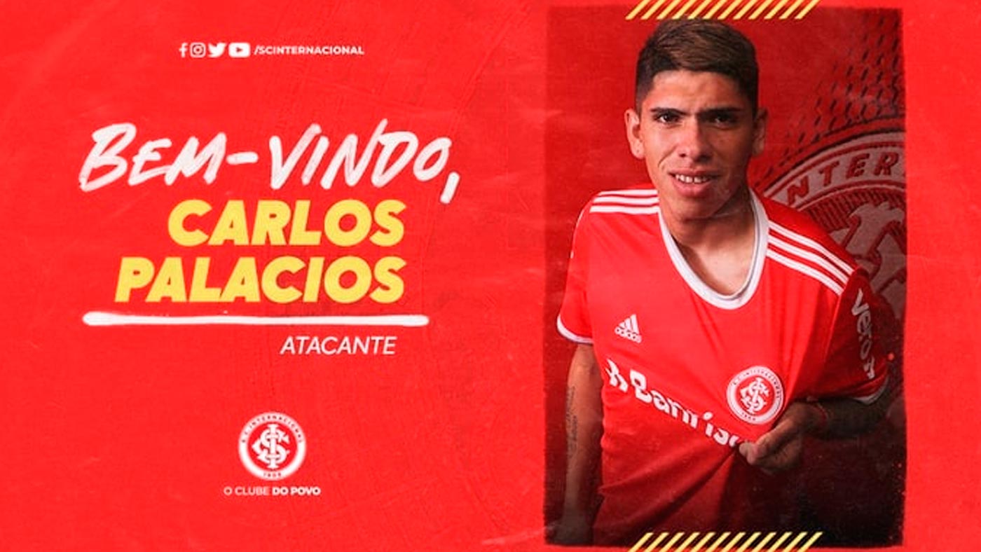 Carlos Palacios &eacute; anunciado pelo Internacional