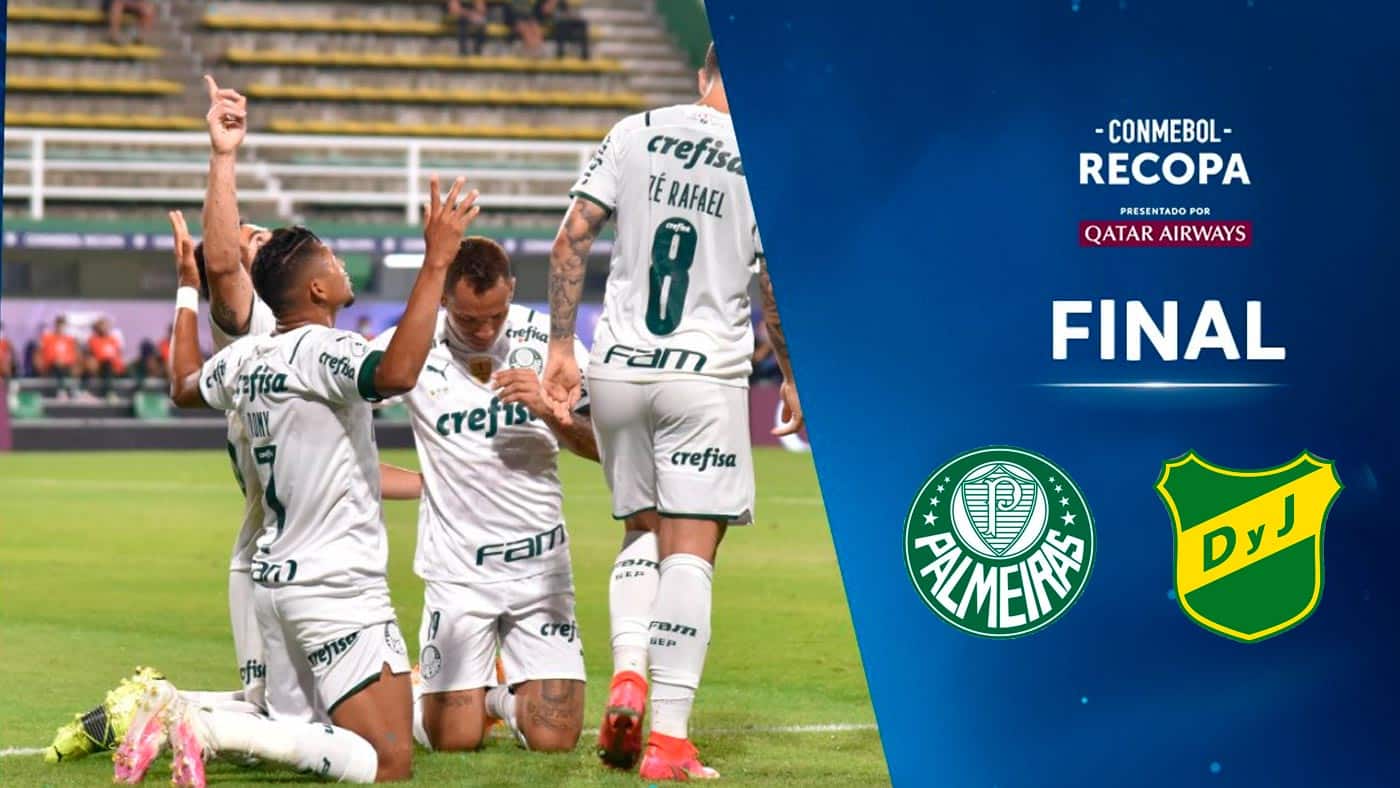 Palmeiras x Defensa y Just&iacute;cia: Palpite da final da Recopa Sul-Americana (14/04)