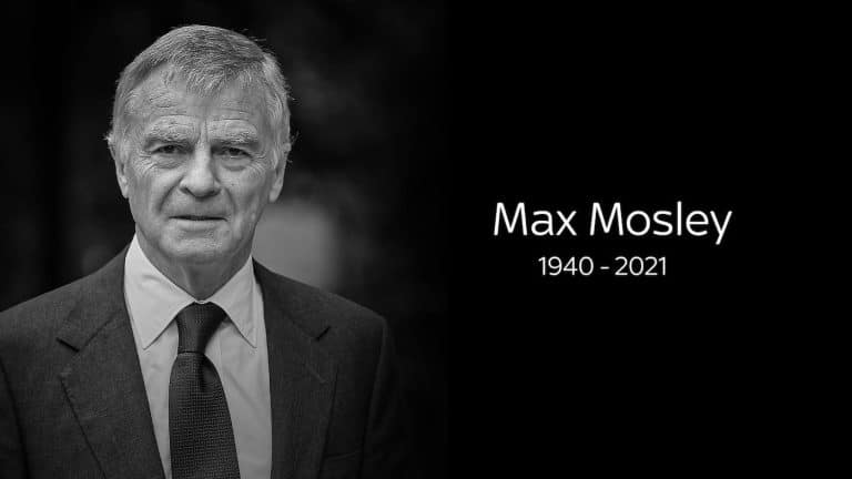 Morre Max Mosley, ex-chef&atilde;o da FIA entre os anos de 1993 a 2009