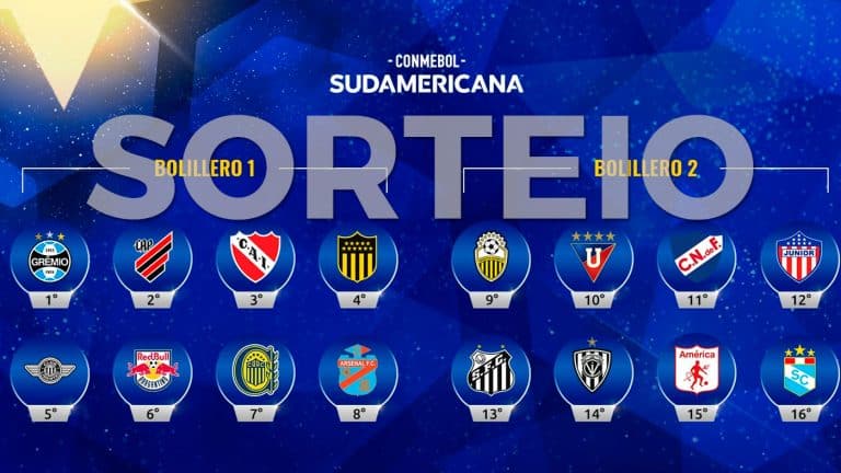 Sorteio das oitavas da Copa Sul-Americana 2021: Veja hor&aacute;rio, potes e onde assistir