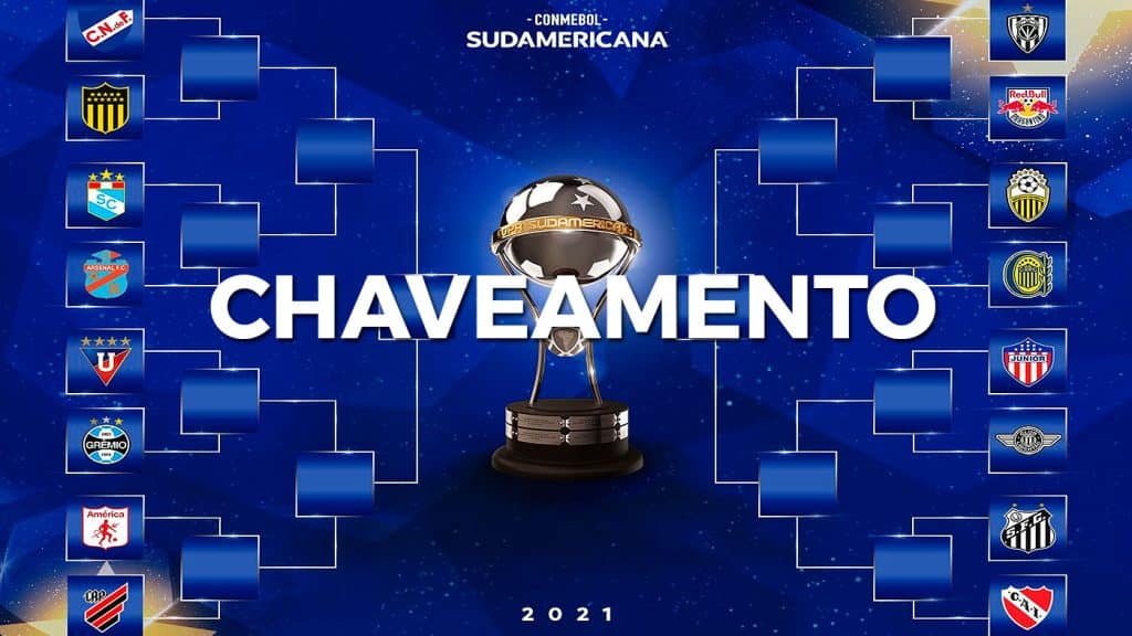 Oitavas da Sul-Americana 2021 tem tabela definida; veja os jogos