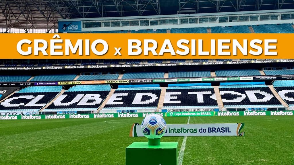 Gr&ecirc;mio x Brasiliense hoje pela Copa do Brasil; veja escala&ccedil;&atilde;o e transmiss&atilde;o