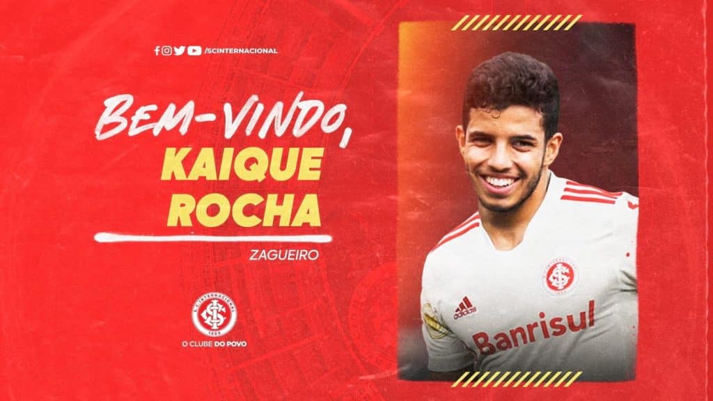 Kaique Rocha &eacute; apresentado de forma oficial pelo Internacional