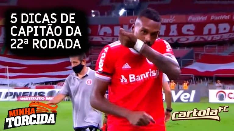 5 dicas de capit&atilde;o para a 22&ordf; rodada do Cartola FC
