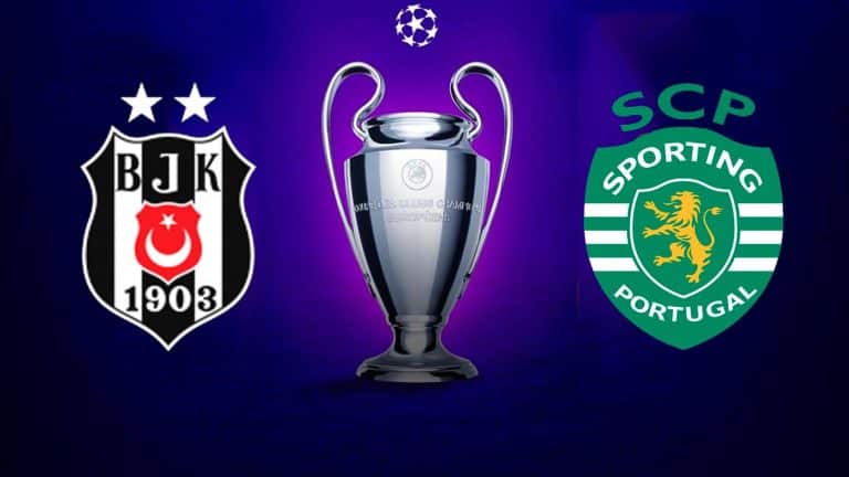 Besiktas x Sporting: Onde assistir ao vivo. hor&aacute;rio e escala&ccedil;&otilde;es
