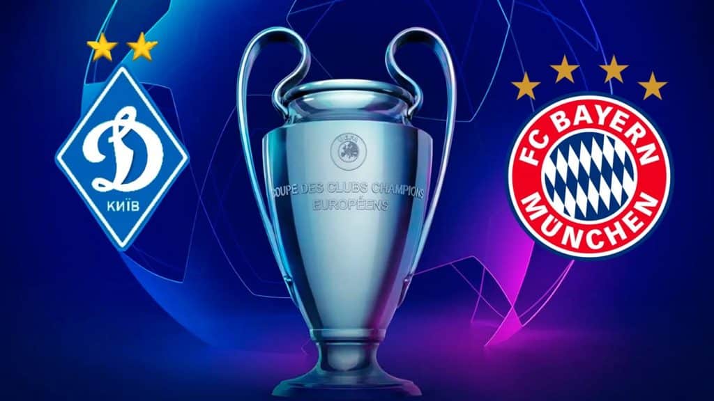 Dynamo de Kiev x Bayern de Munique: Onde assistir ao vivo, hor&aacute;rio e escala&ccedil;&otilde;es