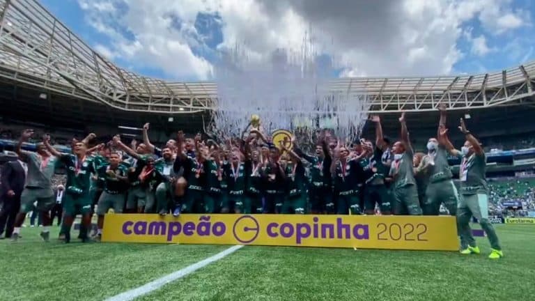 Palmeiras goleia o Santos e conquista a Copa S&atilde;o Paulo de Futebol J&uacute;nior