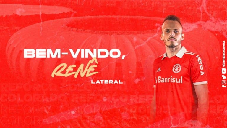 Inter confirmam a chegada de Ren&ecirc;, novo lateral colorado