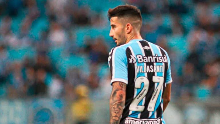 Titular do Gr&ecirc;mio, Villasanti comemora 6 anos de estreia profissional