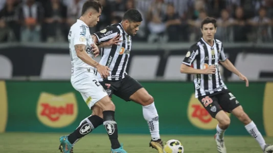 Atl&eacute;tico Mineiro empata com o Santos, veja os melhores momentos
