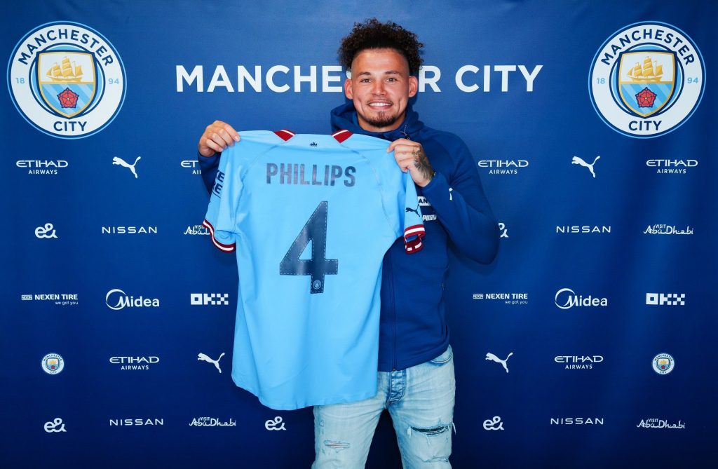 Kalvin Phillips &eacute; anunciado como novo refor&ccedil;o do Manchester City