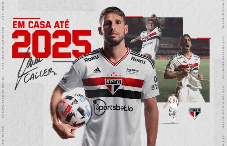 Calleri celebra perman&ecirc;ncia no S&atilde;o Paulo: &ldquo;um privil&eacute;gio&rdquo;