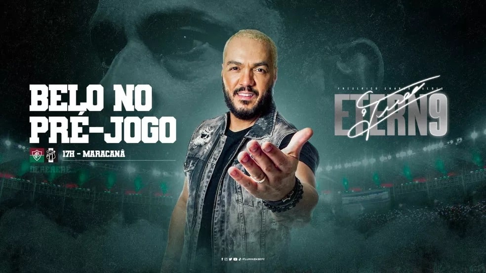 Belo far&aacute; show na despedida de Fred