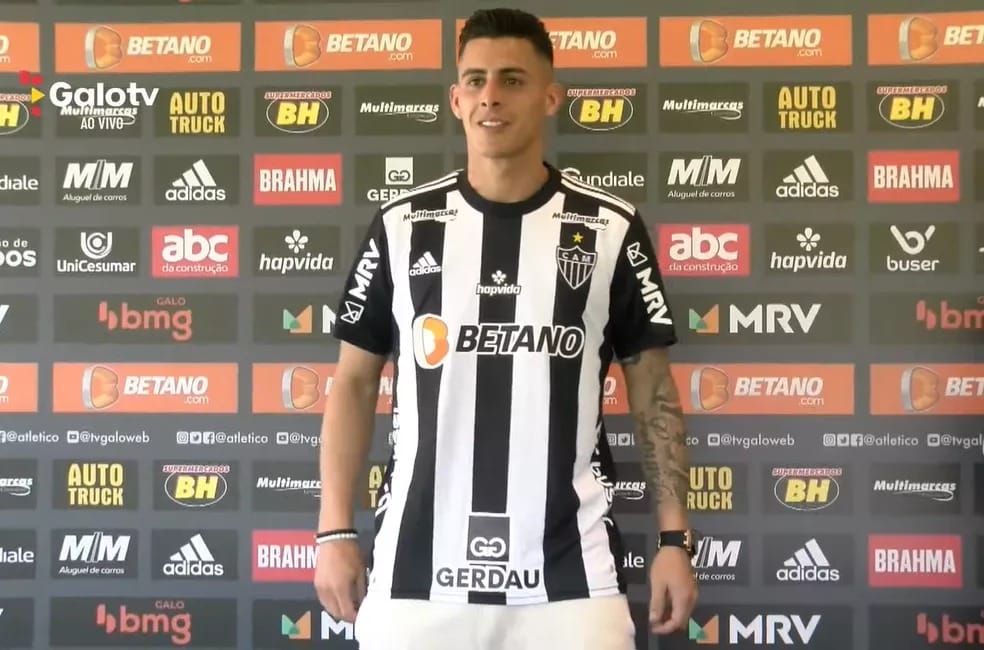 Pav&oacute;n &eacute; apresentado pelo Atl&eacute;tico Mineiro