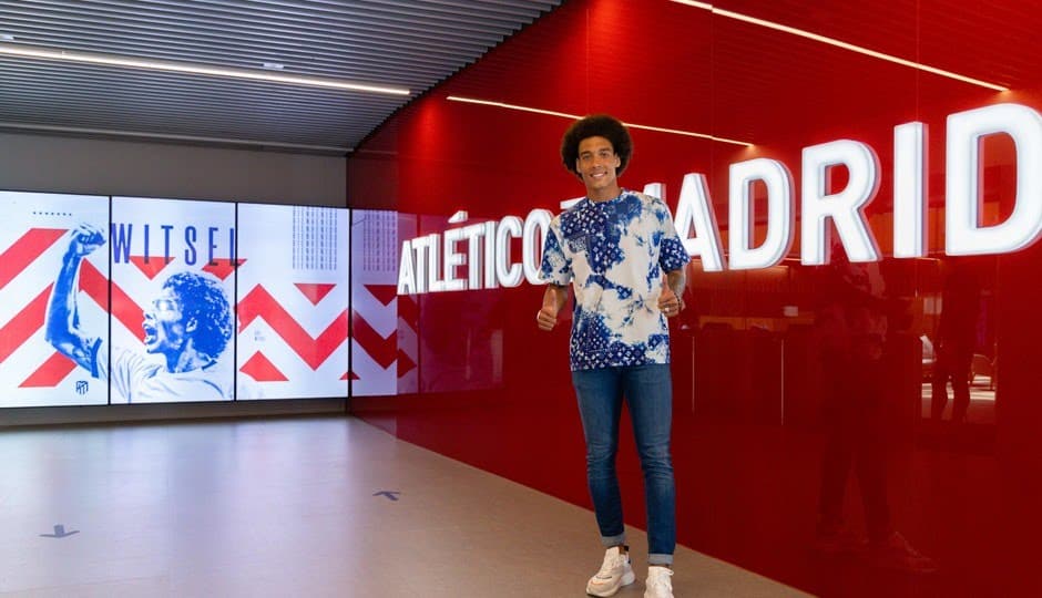 Atl&eacute;tico de Madrid anuncia Axel Witsel, ex-Borussia Dortmund