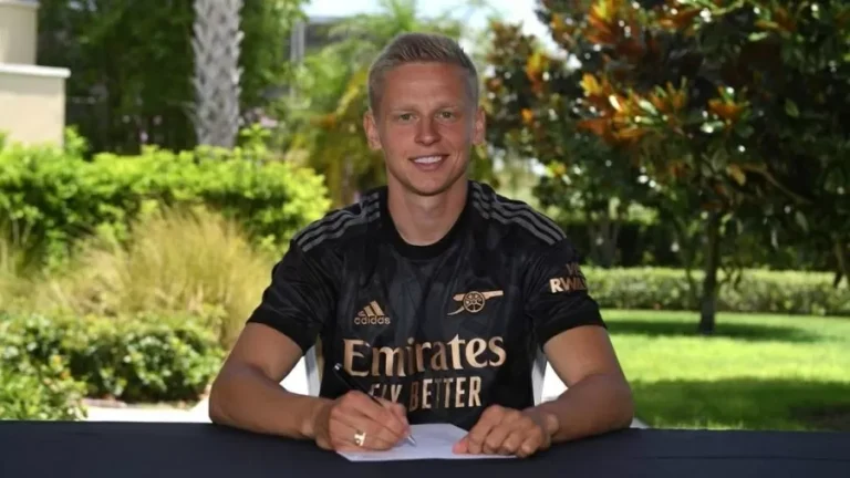 Oleksandr Zinchenko &eacute; anunciado pelo Arsenal para Mikel Arteta