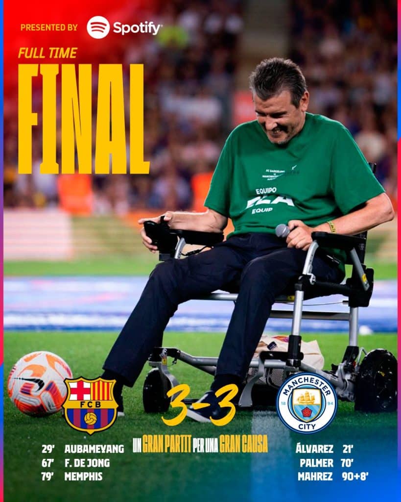 Barcelona e City empatam partida amistosa &ndash; confira melhores momentos