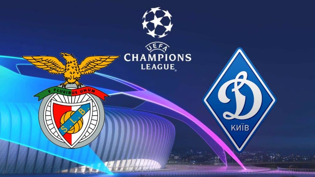 Benfica x Dynamo Kiev &ndash; Palpite, progn&oacute;stico e transmiss&atilde;o da Champions League (23/08)