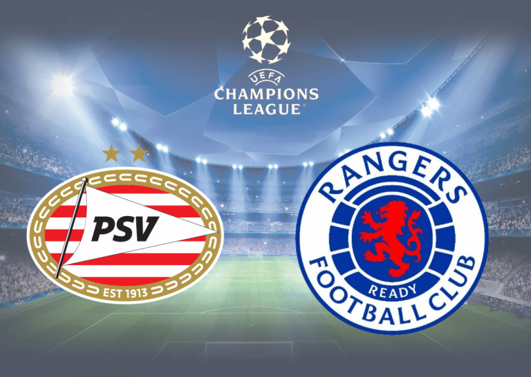 PSV x Rangers – Palpite, prognóstico e transmissão da Champions League (24/08)