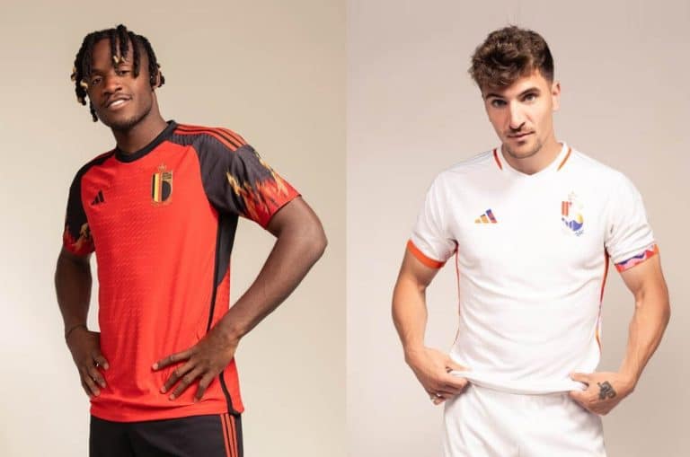 Sele&ccedil;&atilde;o Belga divulga uniformes para a Copa do Mundo 2022, no Catar