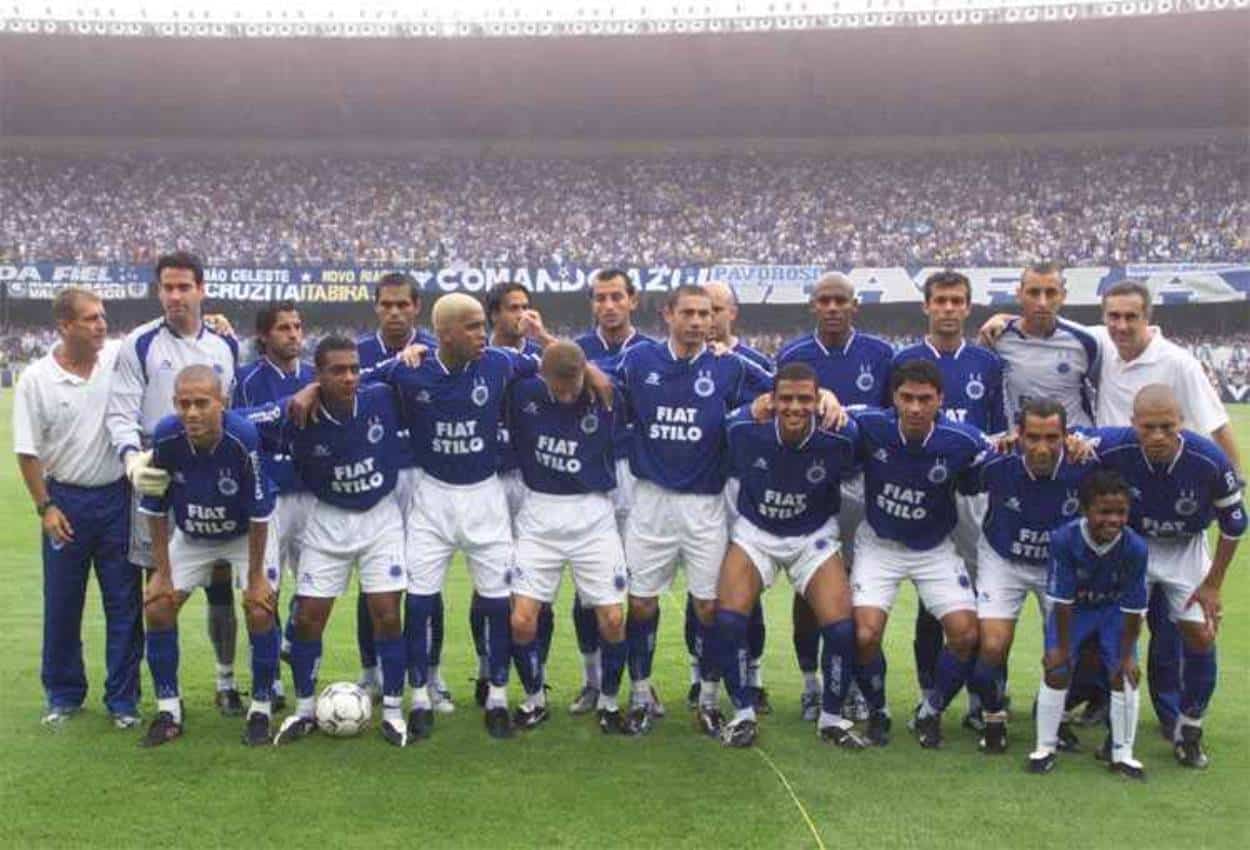 Cruzeiro, campe&atilde;o brasileiro de 2003 - Foto destaque: Reprodu&ccedil;&atilde;o / Elenco