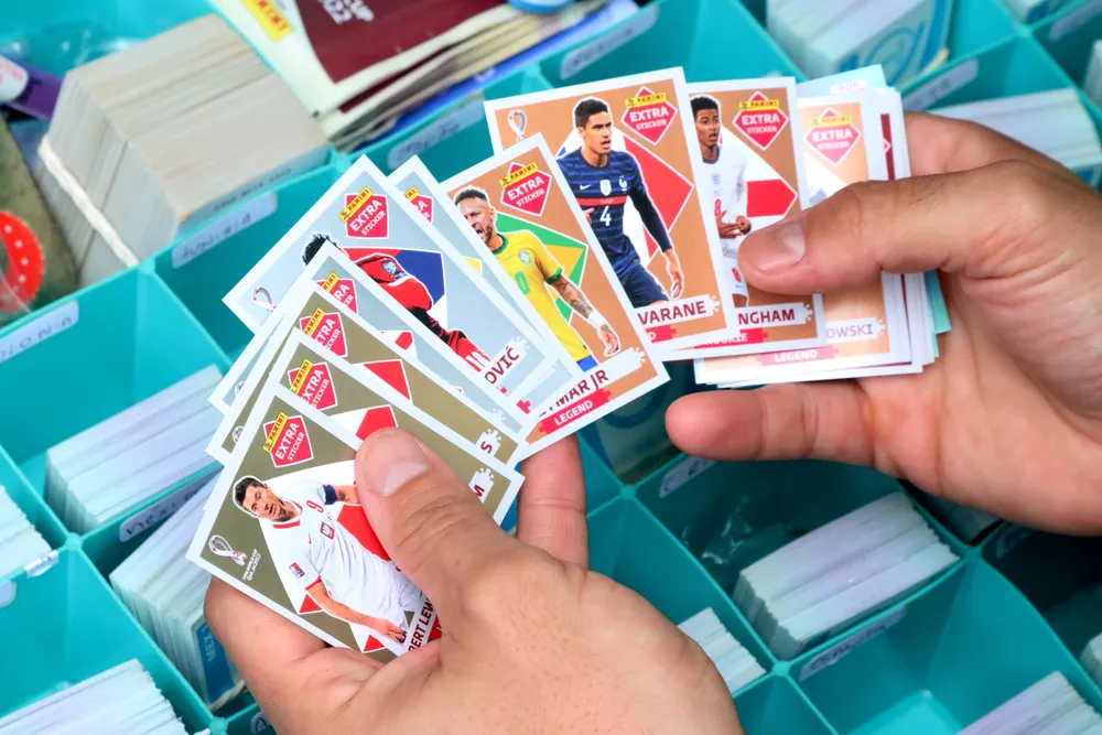 Quanto custa uma figurinha extra do &aacute;lbum da Copa do Mundo 2022?