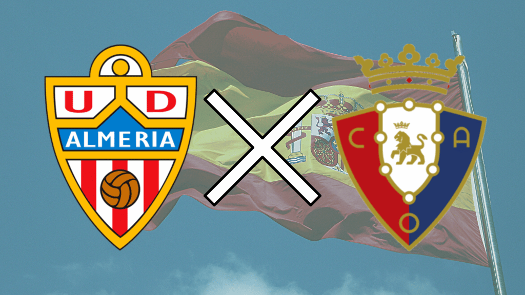 Almer&iacute;a x Osasuna: onde assistir ao vivo, hor&aacute;rio e escala&ccedil;&otilde;es