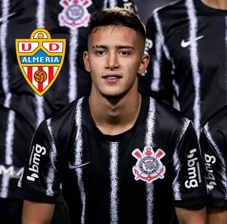 Almer&iacute;a se aproxima de acerto com jovem promessa do Corinthians