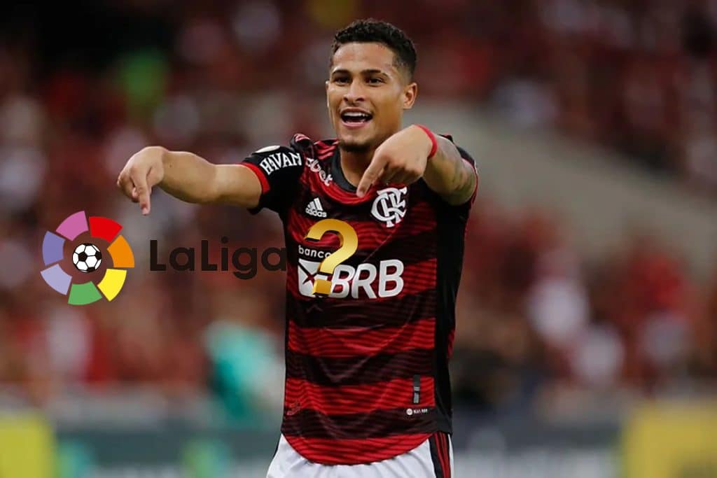 Jo&atilde;o Gomes do Flamengo desperta interesse de gigante europeu, diz jornal espanhol