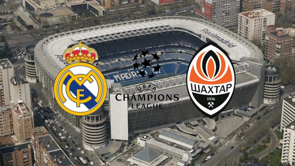 Real Madrid x Shakhtar Donetsk: onde assistir ao vivo, hor&aacute;rio e escala&ccedil;&otilde;es