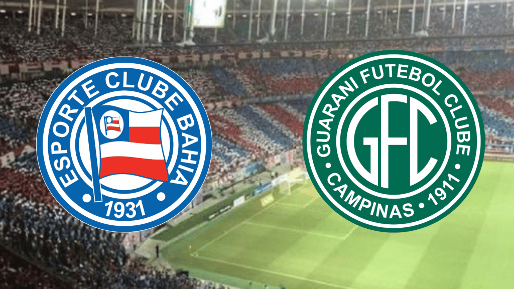 Bahia x Guarani: onde assistir ao vivo, hor&aacute;rio e escala&ccedil;&atilde;o