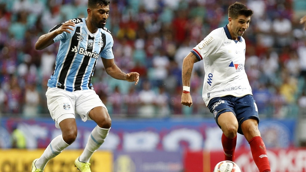 Gr&ecirc;mio x Bahia: onde assistir ao vivo, hor&aacute;rio e escala&ccedil;&otilde;es