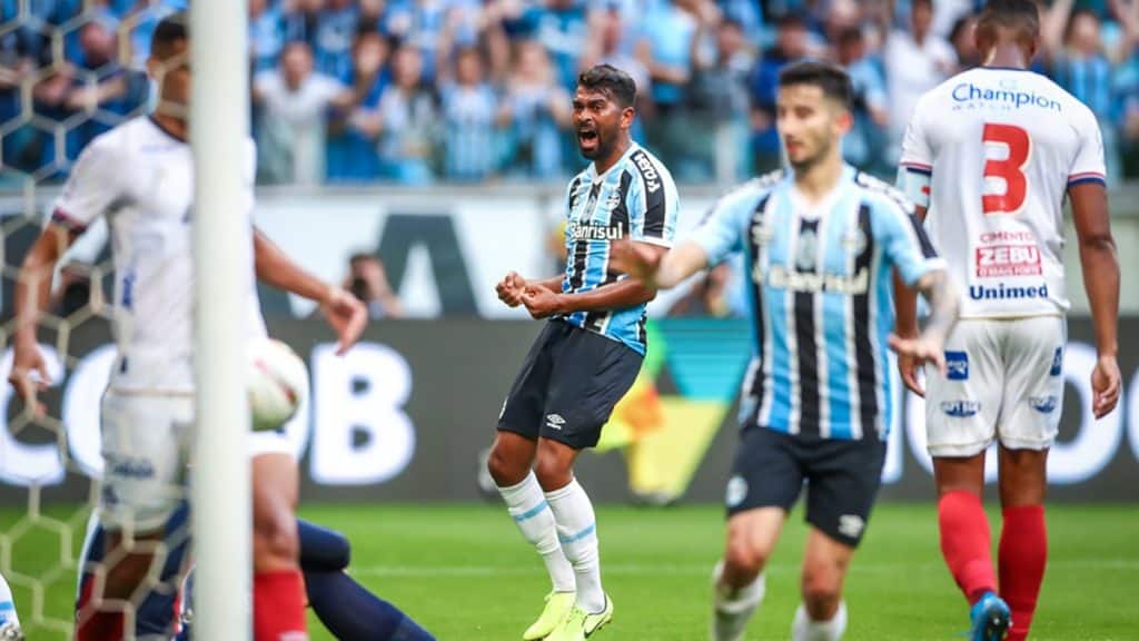 Gr&ecirc;mio x Bahia ficam no empate: confira os melhores momentos