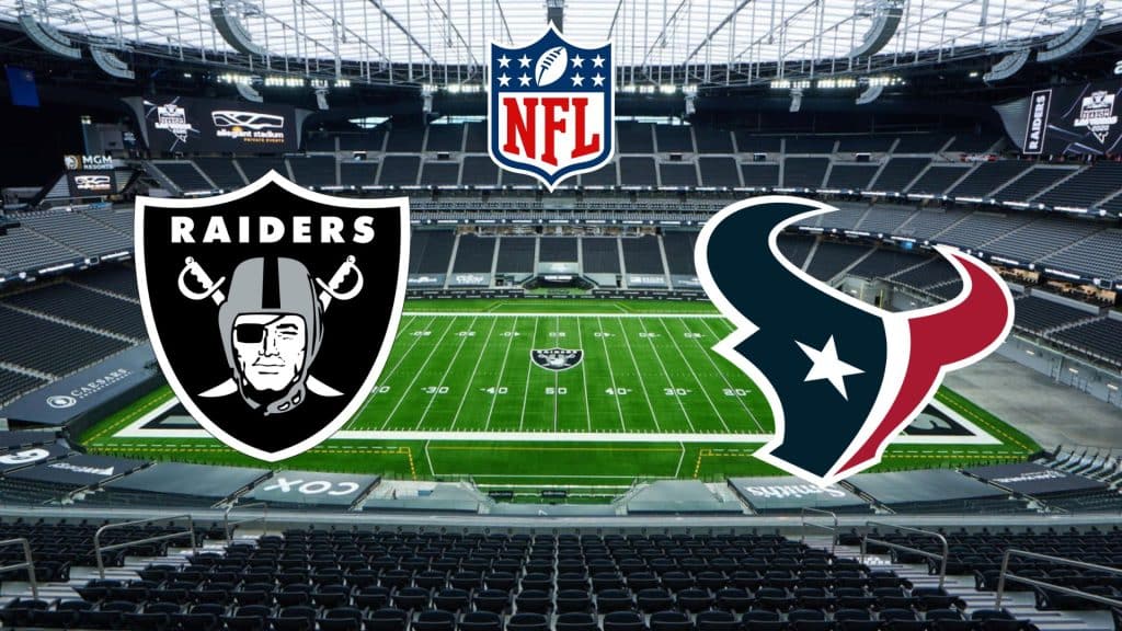 Palpite Las Vegas Raiders x Houston Texans &ndash; Progn&oacute;stico e transmiss&atilde;o da NFL (23/10)