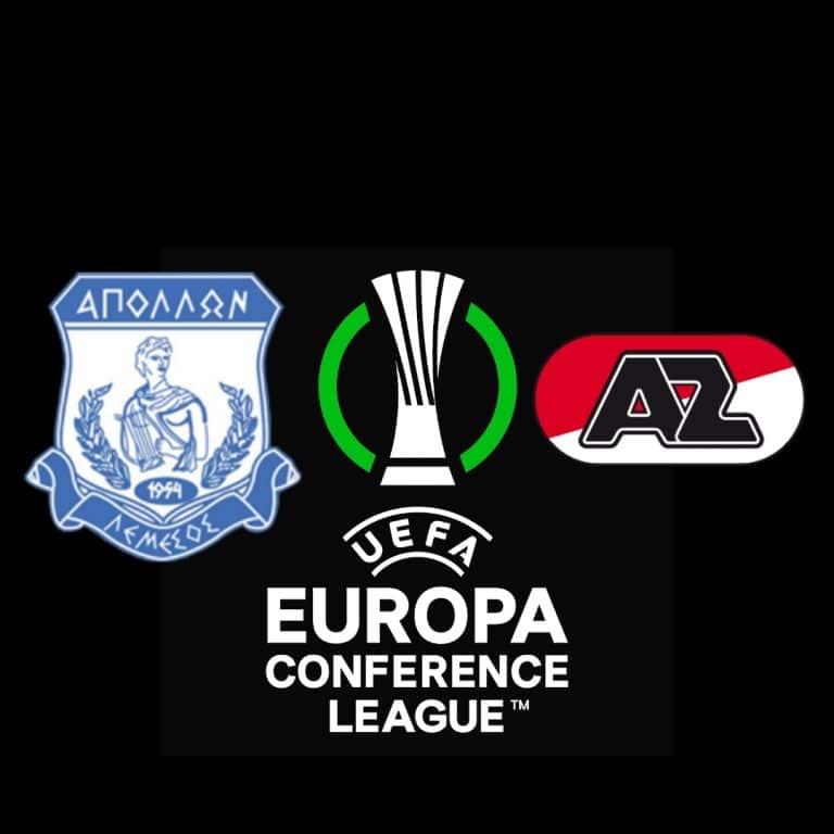 Palpite Apollon x AZ Alkmaar &ndash; Progn&oacute;stico e transmiss&atilde;o da Conference League (13/10)