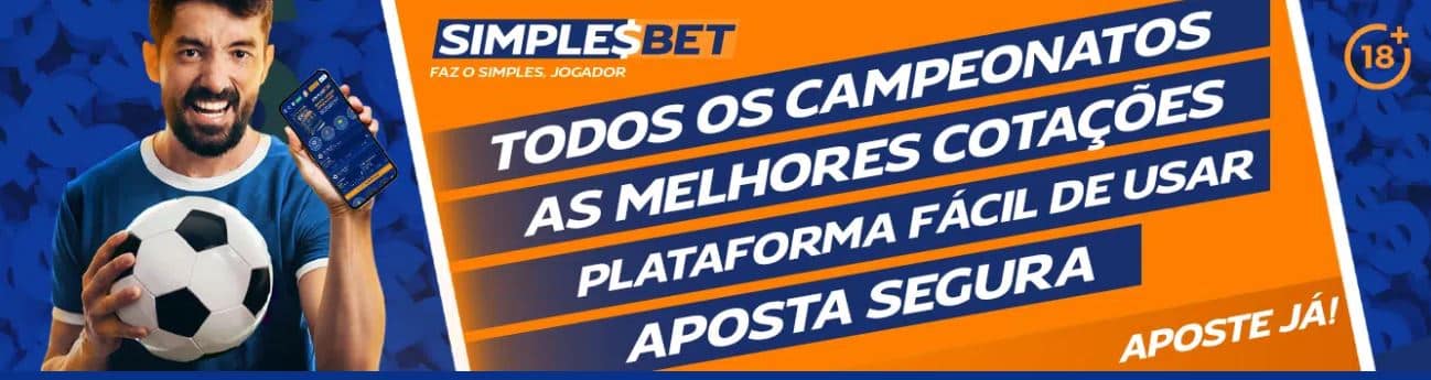 Primeiro dep&oacute;sito no site depois do Simples Bet cadastro