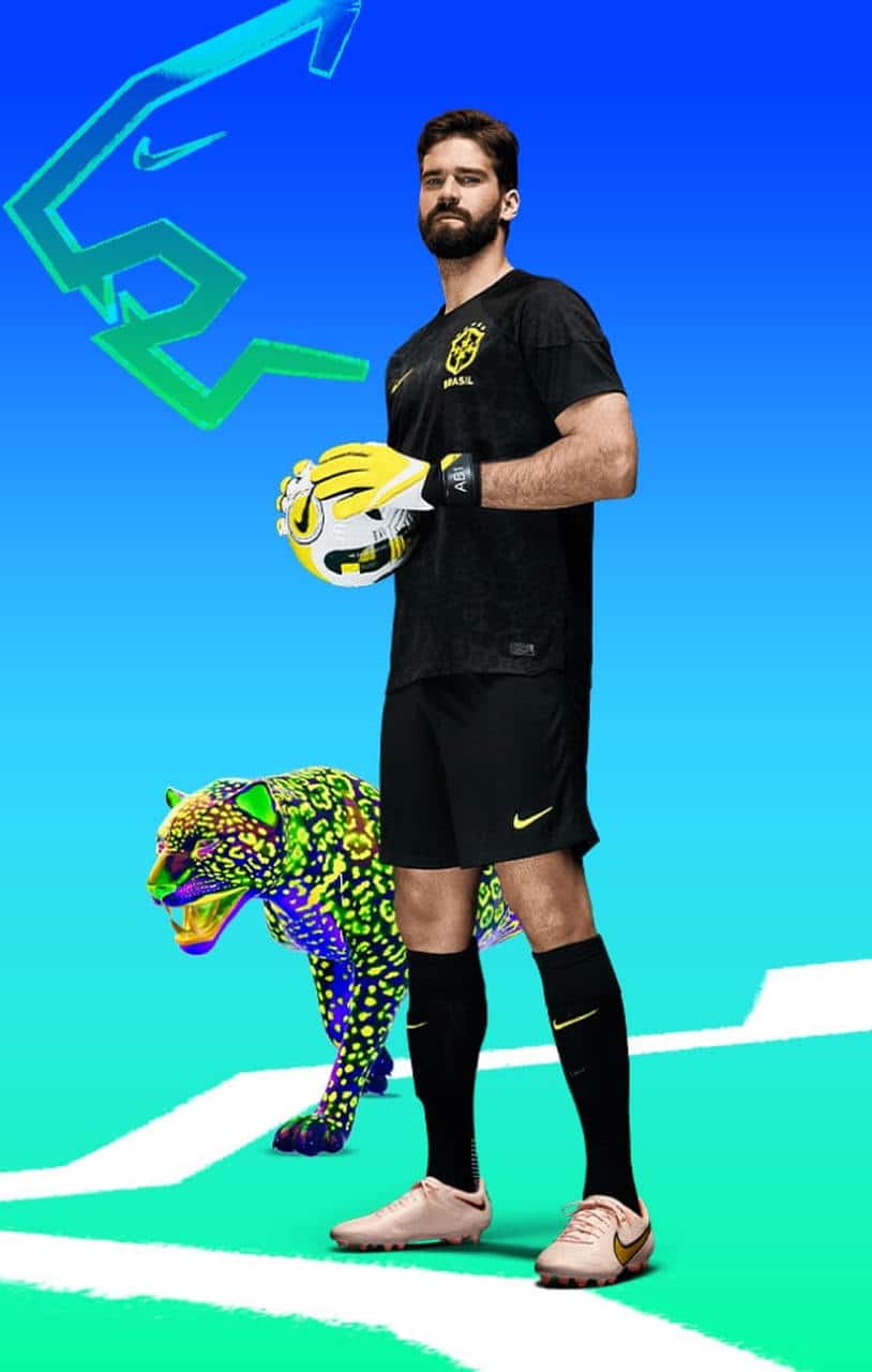 Nike lan&ccedil;a camisa de goleiro do Brasil para Copa do Mundo; veja