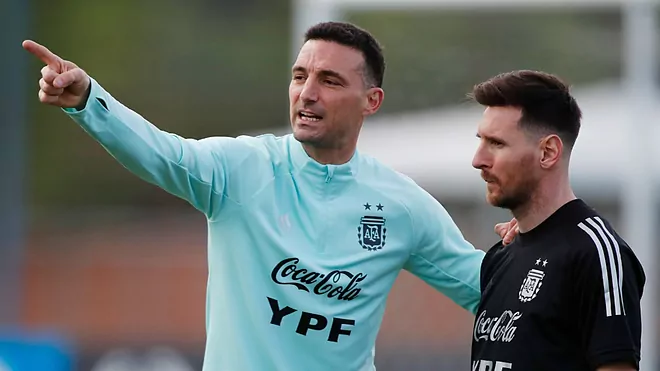 Scaloni projeta mudan&ccedil;as para duelo contra o M&eacute;xico