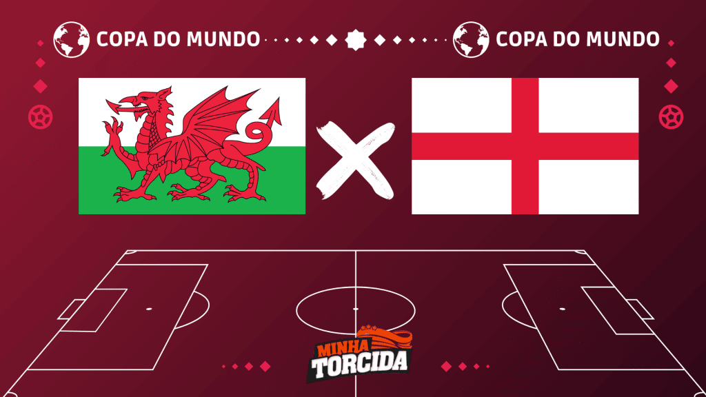 Palpite Pa&iacute;s de Gales x Inglaterra: Rivais hist&oacute;ricos fazem jogo decisivo pela vaga nas oitavas de final
