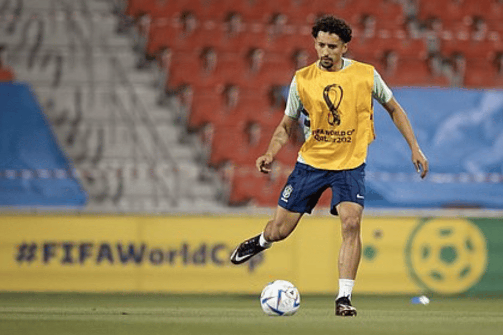 &ldquo;Brasil vai dar 200% de si em campo pela classifica&ccedil;&atilde;o&rdquo;, afirma Marquinhos