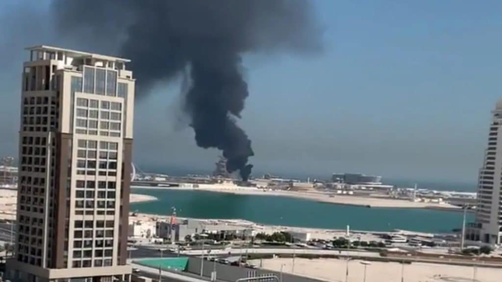 Urgente: Inc&ecirc;ndio pr&oacute;ximo a Vila de Torcedores no Catar preocupa