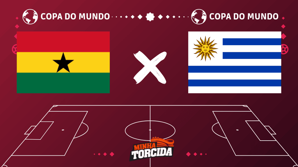 Gana x Uruguai onde assistir, horário e prováveis escalações (02/12)