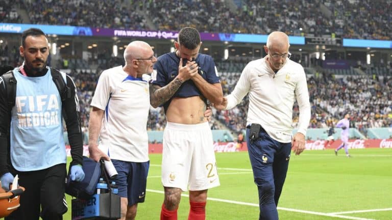 Lucas Hern&aacute;ndez, da Fran&ccedil;a tem defini&ccedil;&atilde;o sobre continuidade na Copa ap&oacute;s les&atilde;o