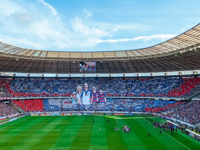 Torcida do Fortaleza faz mosaico e pedido a Vojvoda