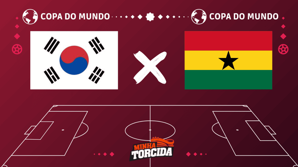 Coreia do Sul x Gana: Black Stars buscam vit&oacute;ria contra os Tigres Asi&aacute;ticos