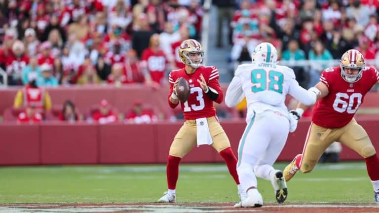 Conhe&ccedil;a Brock Purdy, o &lsquo;Mr. Irrelevant&rsquo; e que atingiu marca hist&oacute;rica pelo San Francisco 49ers