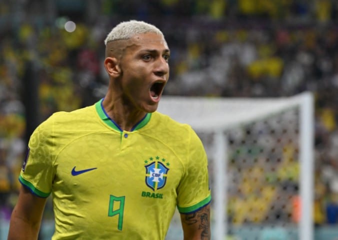 Contra a Cro&aacute;cia, Richarlison pode bater recorde